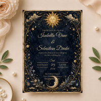 Mariage Soleil Lune Vintage Céleste