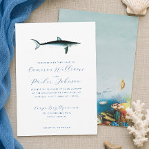 Mariage Sous l'Océan Aquarium Requin Bleu