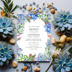Invitation Mariage Succulent