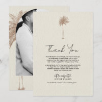 Mariage sur la Plage aux Palmiers Marron Vintage R
