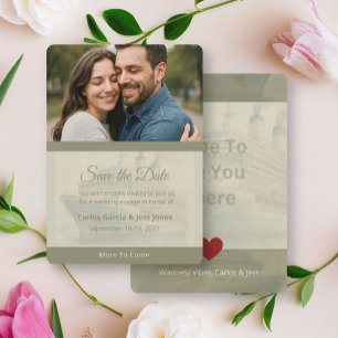 Invitation Mariage sur un bateau de croisière de destination