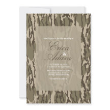 Mariage Thématique de Chasse Camo Bottom Lands