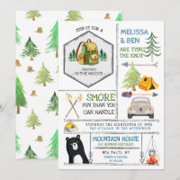 Mariage Thème Camping - Badges & Icônes