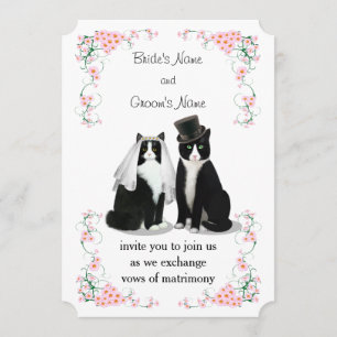 Invitation Mariage Tuxedo