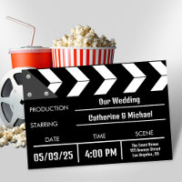 Mariage unique Black Movie Clapper