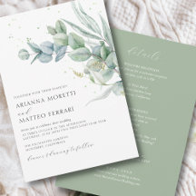 Mariage végétal avec RSVP