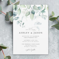 Mariage vert Eucalyptus léger et aéré