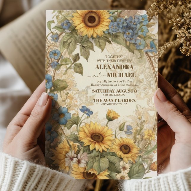 Invitation Mariage Victorian Elegance (Créateur téléchargé)