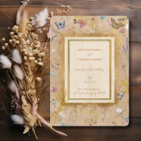 Mariage vintage Boho Butterfly Garden
