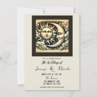 Mariage Vintage Céleste Soleil et Lune