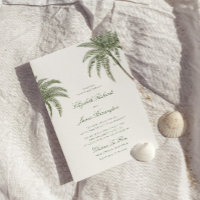 Mariage vintage Palm Tree