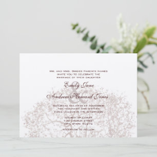 Invitation Mariages Brown