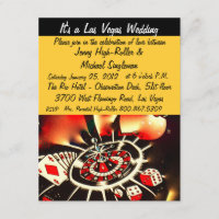 Mariages de thème de casino de Las Vegas de vivats