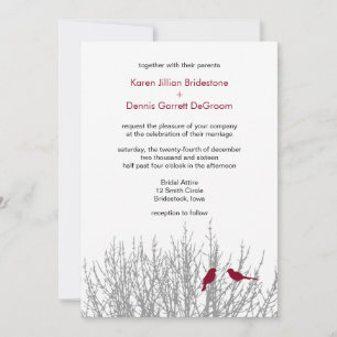 Invitation Mariages d'hiver de Bourgogne sur mesure