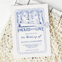 Marié avec Amour Sardines Fantaisistes Mariage
