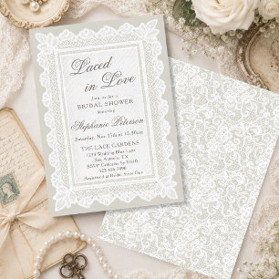 Invitation Mariée dans l'Amour Salle de Bain de mariage Vinta
