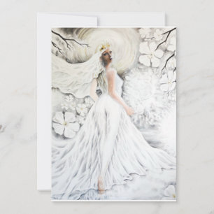 Invitation Mariée divine