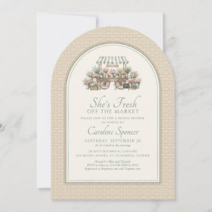 Invitation Mariée Fraîche sur le Marché