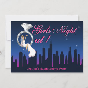 Invitation Mariée sur la sonnerie Skyline