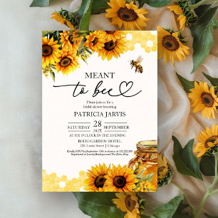 Invitation Mariée Tournesol Fait Pour Être Semaine De Mariage