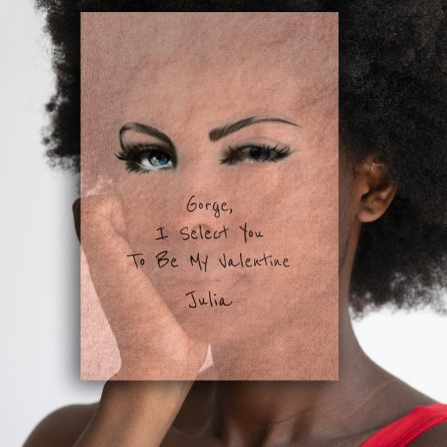 Invitation Marilyn Monroe Valentine Love Déclaration (Marilyn Monroe Valentine Love Declaration Invitation)