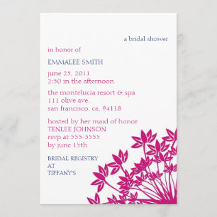 Invitation Marine d'Invitation-fuchsia de MONTELUCIA