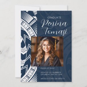 Invitation Marine et Blanc