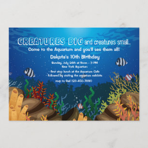 Invitation Marine Life