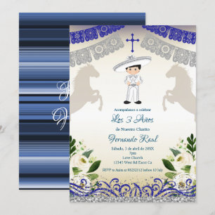 Invitation  Marine mexicaine Tres Anos