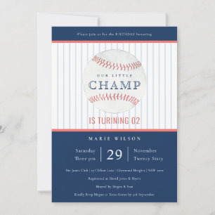 Invitation Marine Notre Petit Champ De Baseball N'Importe Que