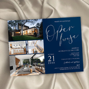 Invitation Marine & Silver Moderne Immobilier Open House Phot