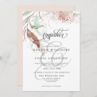INVITATION MARITIME | Pastel Aquarelle Foliing