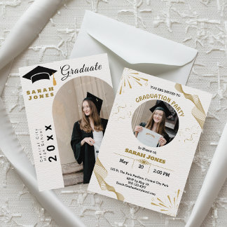Invitation Marquez votre réussite : Graduation Party