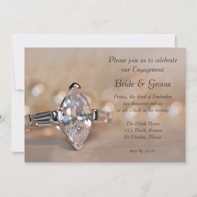 Invitation Marquise Diamond Ring (Devant)