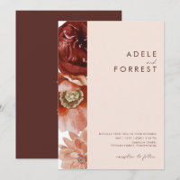 Marsala Autumn Floral | Brouiller tout en un maria