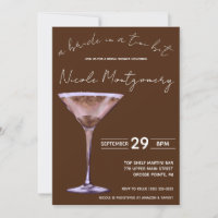 Martini au chocolat, Mariée en Tini Bit, Mariée
