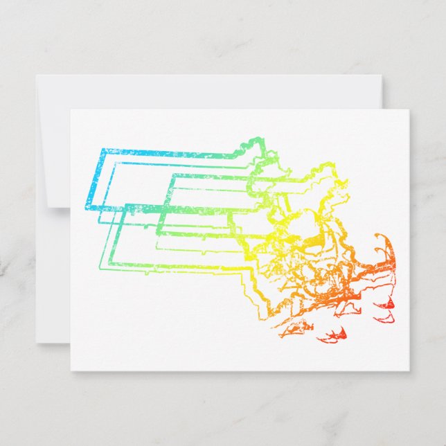 Invitation masachusetts refroidissement flur (Devant)