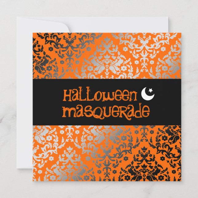 Invitation Mascarade 311-Halloween (Devant)