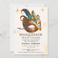mascarade dorée