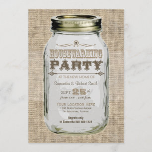 Invitation Mason Jar