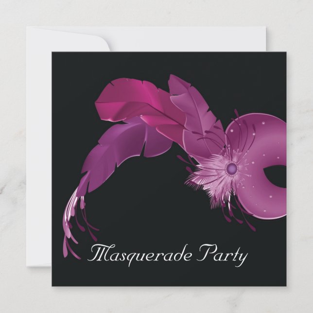 Invitation Masquarade (Devant)