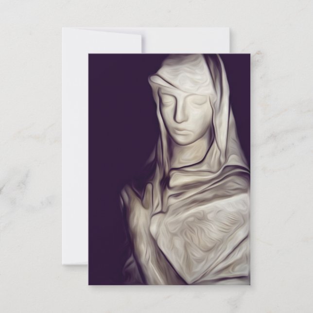 Invitation masqué dans triste (Devant)