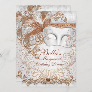 Invitation Masquerade Mardi Gras