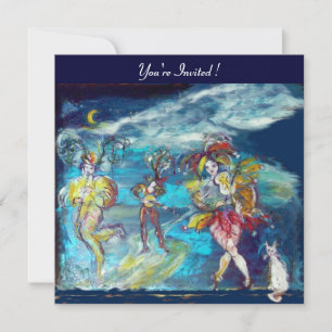 INVITATION MASQUERADE VENITIEN / MUSIQUE DANS LA NUIT