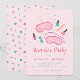 Invitation Masques de sommeil doux