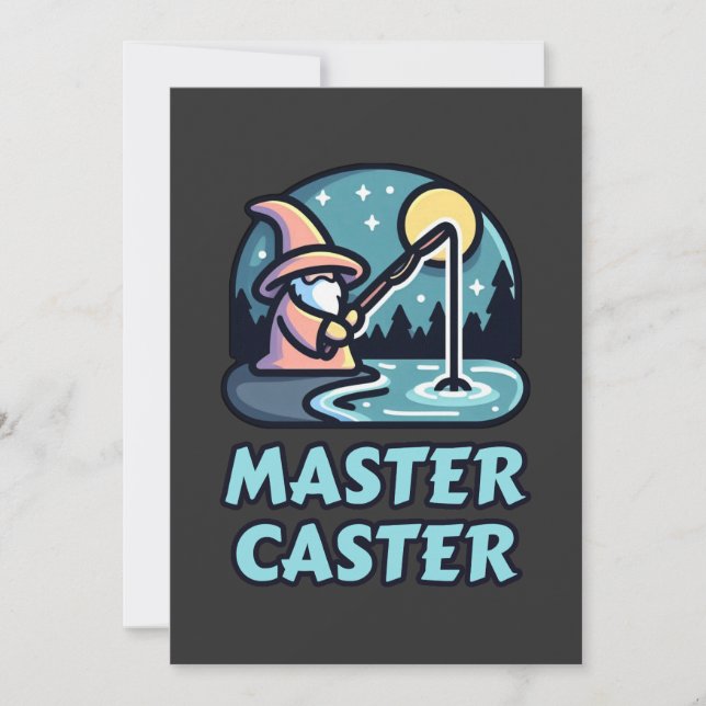Invitation Master Caster Imaginaire Fishing (Devant)