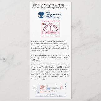 Invitation Mat-Su Grief Support Group Advertisement 