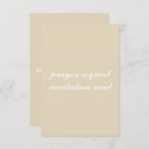 Invitation matelas 3,5 po x 5 po, enveloppe blanche standard