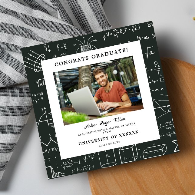 Invitation Mathématiques modernes Éléments de fond Diplômé (Créateur téléchargé)