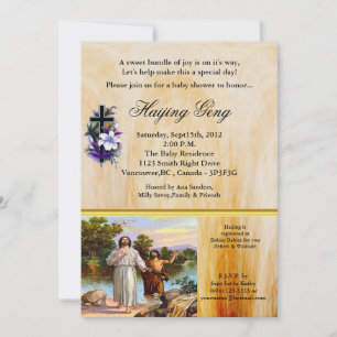 Invitation Matthieu 3:13-17 Jésus est baptisé